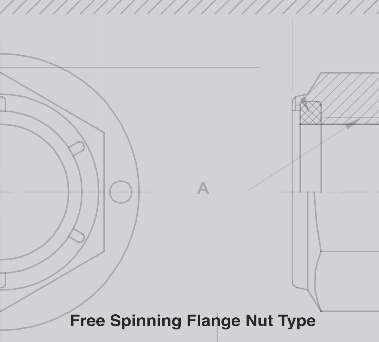 Free-Spinning-Flange-Nut-Type