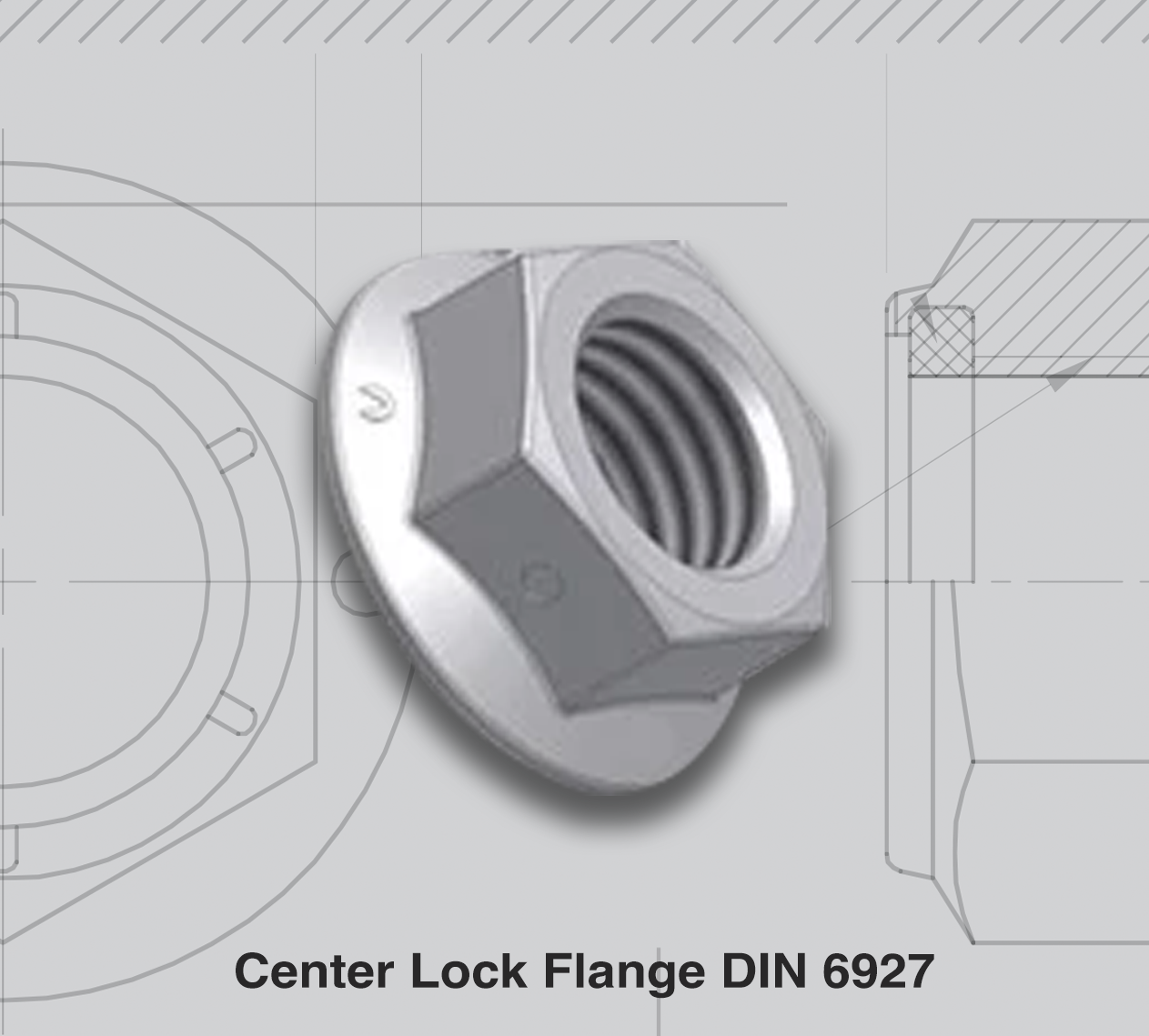 Center Lock Flange DIN 6927
