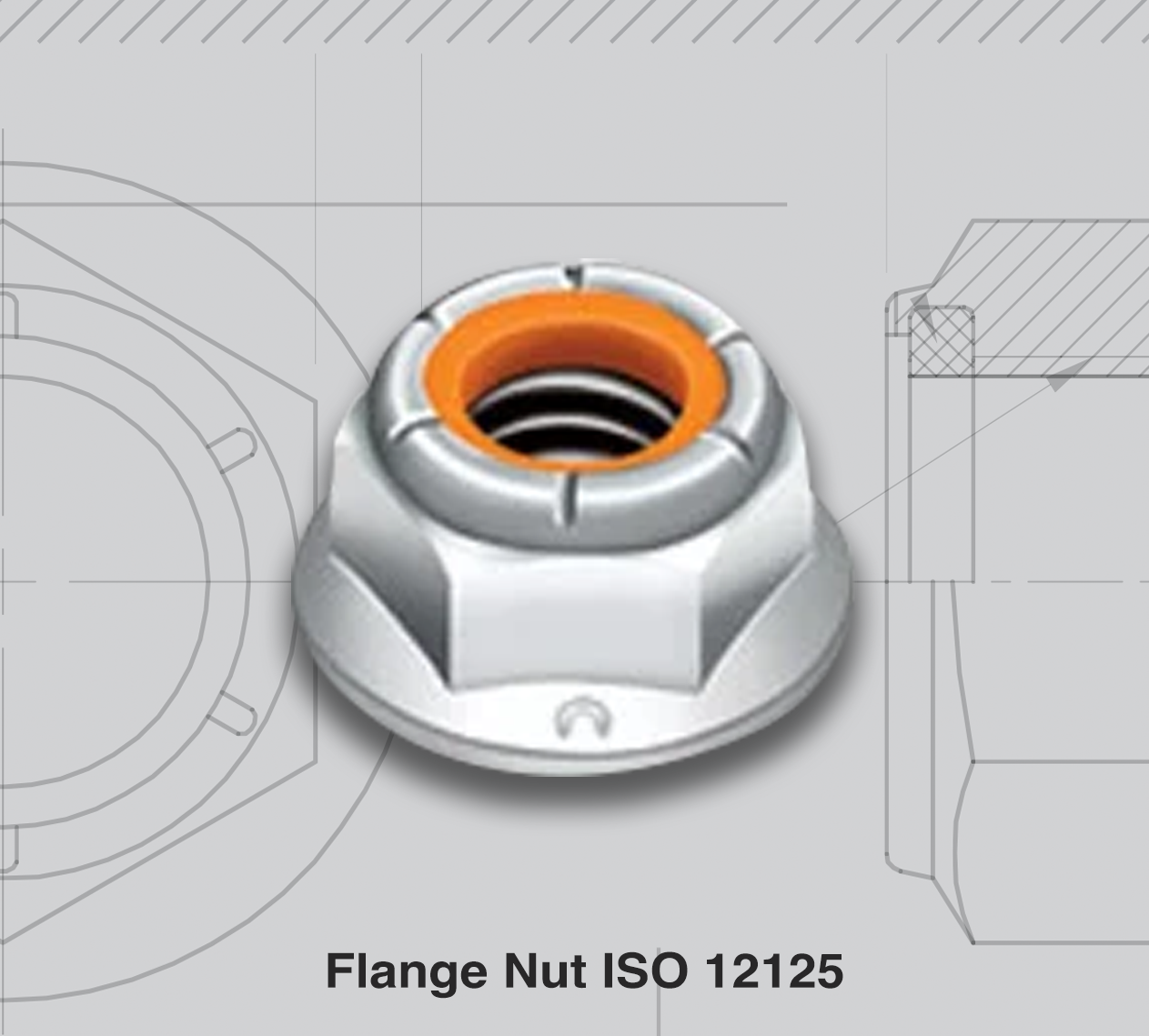 Flange Nut ISO 12125