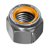 Zinc Plated Hex Nylon Insert Stop Lock Nuts 1/2-13 NTU Heavy Thin Series 200 pcs Steel